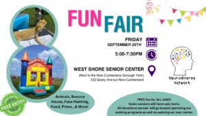 fun fair friday september 29th 5-7:30pm